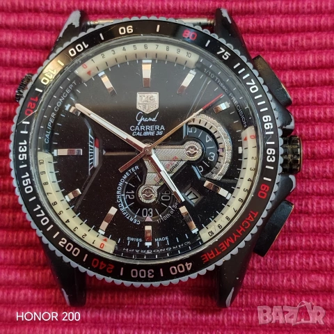 Мъжки часовник Tag Heuer Grand Carrera. 