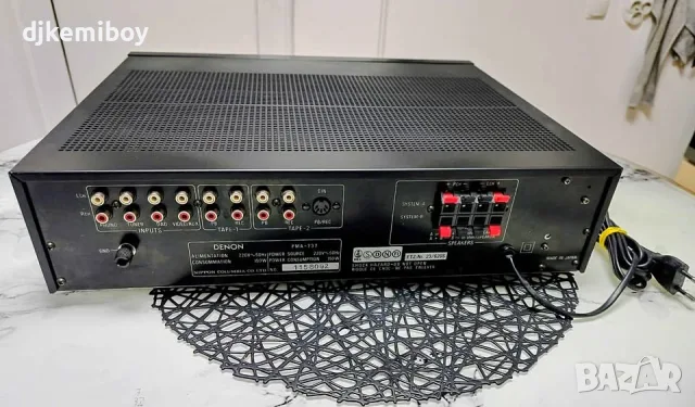 Hifi amplifier Denon- pma 727 , снимка 3 - Аудиосистеми - 55565817
