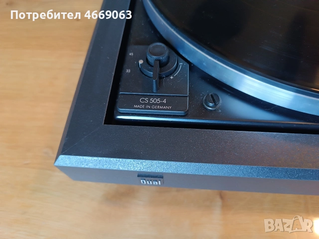 Грамофон Дуал Dual cs505-4, снимка 4 - Грамофони - 54740610