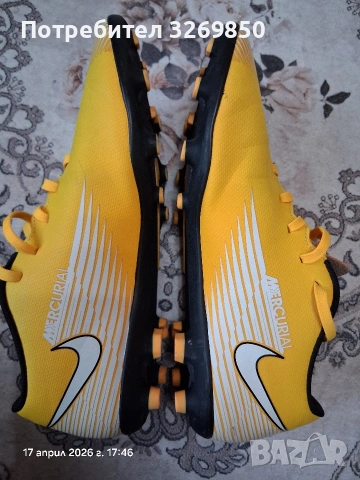 Бутонки Nike Mercurial номер 43 (27.5 см.), снимка 7 - Футбол - 54229272