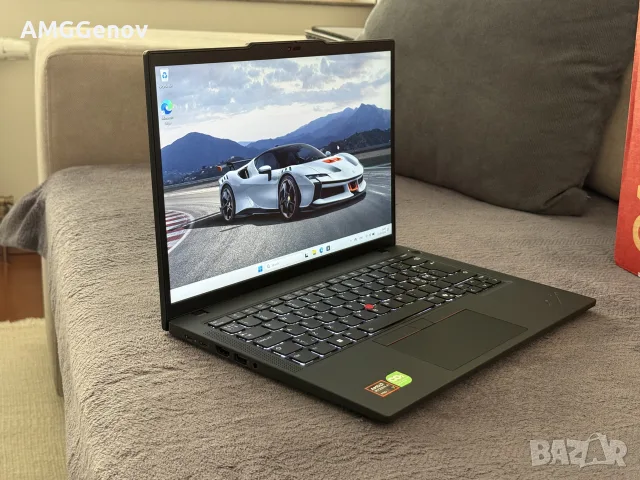 НОВ 14.5’ FHD+IPS  Ryzen AI 7 Pro 350 32GB DDR5 Lenovo Thinkpad P14s Gen6 Radeon 860M 1TB SSD, снимка 4 - Лаптопи за работа - 55339387