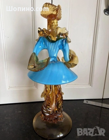 Murano Italy  Circa 1960 “ Стъклената красавица”, снимка 5 - Колекции - 54928964