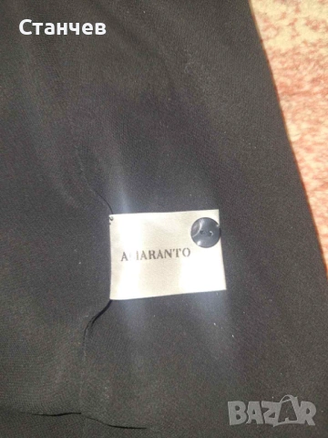 Елегантна черна пола с блясък AMARANTO, размер 16 (XL) - Като нова, снимка 2 - Поли - 54934740