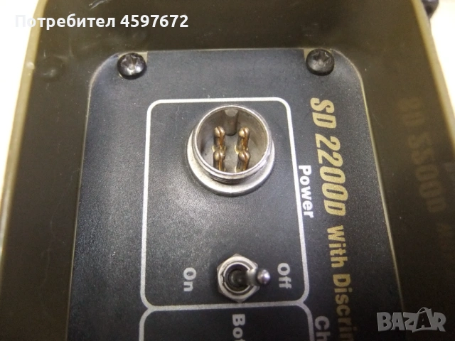 Металдетектор Minelab SD2200d , снимка 4 - Друга електроника - 54860615