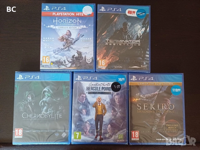 Нови игри за PS4