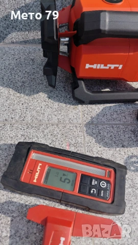 Hilti PR 40 - 22 / Nuron - Ротационен лазерен нивелир, снимка 9 - Други инструменти - 54695308
