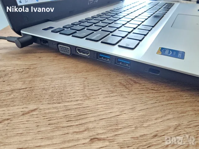 Лаптоп ASUS X555L | 15.6" Full HD | Core i5-5200U 2x2.70Ghz | 8GB RAM | 250GB SSD DRAM | MS Office, снимка 6 - Лаптопи за дома - 55604596