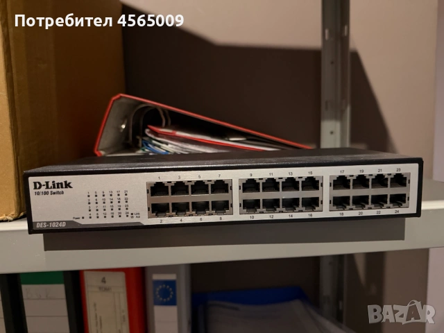 D-Link DES-1024D суич / Switch, снимка 2 - Суичове - 54629813
