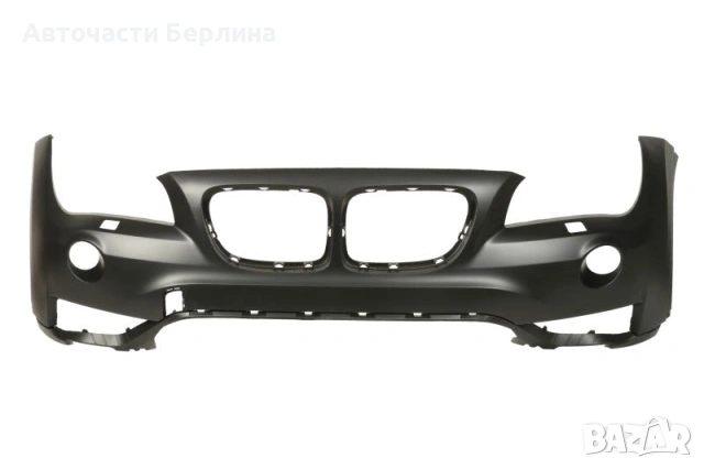 Предна броня с дюзи за фарове за боядисване за BMW X1 BLIC