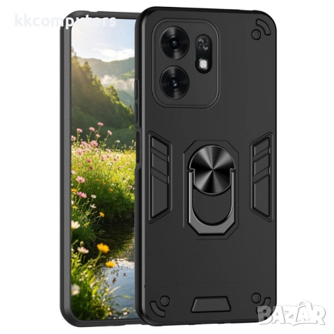Калъф за Honor X6d 5G с Пръстен - PC+TPU, 0.5mm защита, Магнитен, 4 цвята