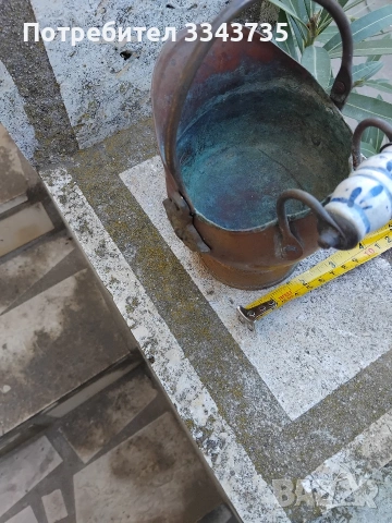 Декоративна кофа(кашпа)за въглища., снимка 5 - Декорация за дома - 54176363