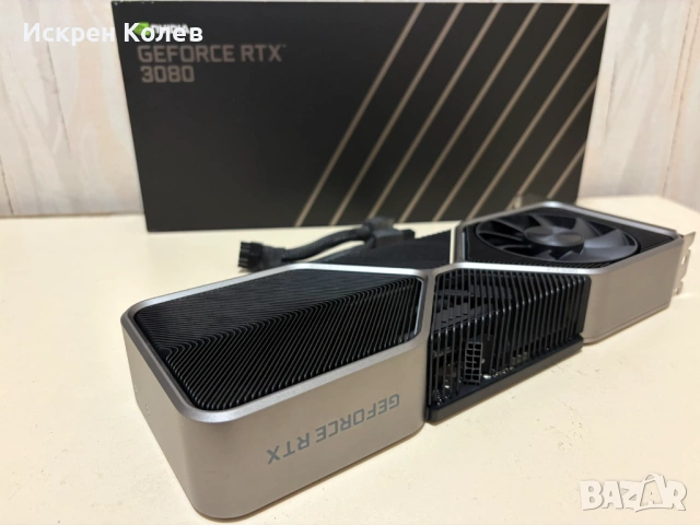 Видео карта RTX 3080 Founders Edition, снимка 3 - Видеокарти - 54572261
