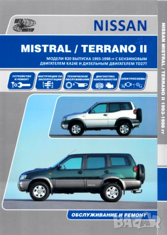 NISSAN  12 ръководства за техн.обслужване,експлоатация и ремонт (на CD), снимка 2 - Специализирана литература - 54568073