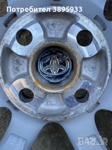 Оригинални джанти на Toyota Yaris 16”, снимка 9 - Гуми и джанти - 54454005