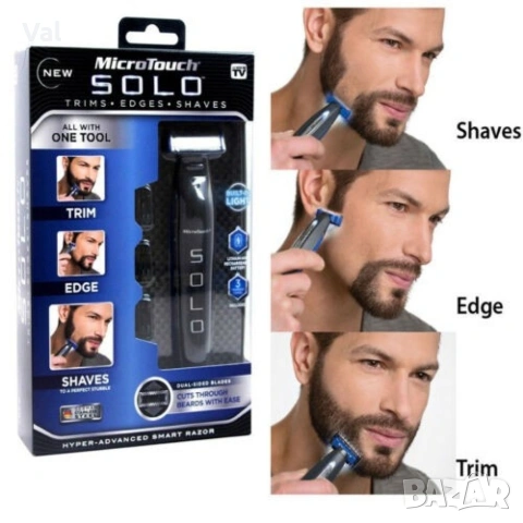 Електрическа самобръсначка MicroTouch Solo, снимка 2 - Електрически самобръсначки - 54888916