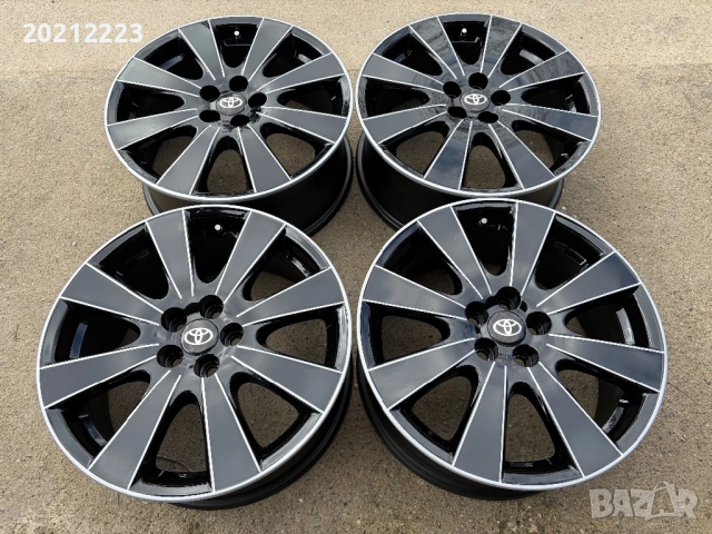4 броя алуминиеви джанти за Toyota Avensis,Toyota Prius  17, снимка 2 - Гуми и джанти - 54042183