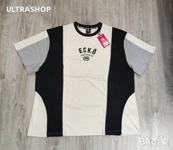 НОВА Мъжка тениска ECKO M oversize, снимка 2 - Тениски - 54693707