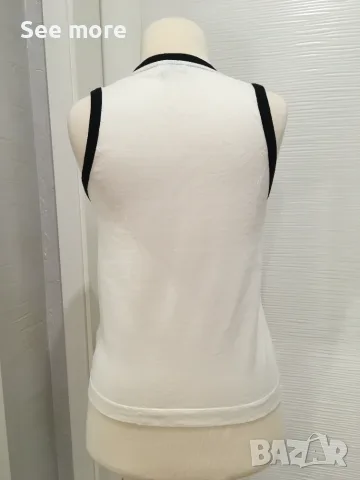 Massimo Dutti in *ringer* style дамски топ М, снимка 5 - Потници - 55667592