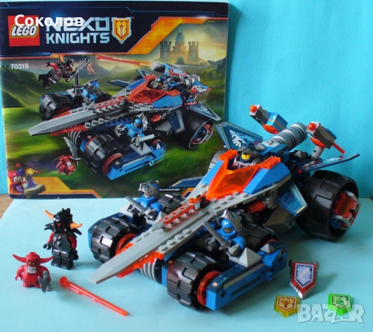 LEGO Nexo knights 70321, 70315, 70312 и 70348, снимка 4 - Конструктори - 54001094