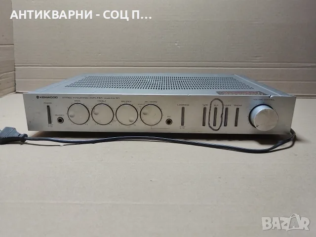 Стар Японски Транзисторен Стерео Усилвател KENWOOD KA-60. / ЗА ЧАСТИ ИЛИ РЕСТАВРАЦИЯ! / НОМЕР 1089., снимка 4 - Ресийвъри, усилватели, смесителни пултове - 55325581