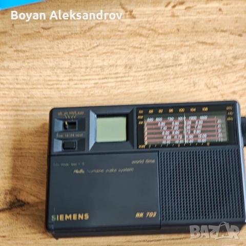 Siemens RK 702 G4 Word radio timer (1986), снимка 5 - Радиокасетофони, транзистори - 55038007