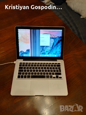 Apple MacBook 13” Aluminum 2008 – работещ, Mac OS Yosemite