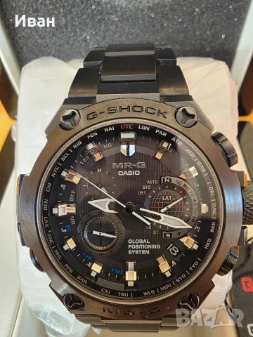 Продавам Casio G-Shock MR-G GPS Hybrid (MRG-G1000) – Като нов / Без забележка