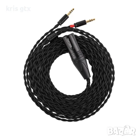Linsoul Tripowin Nova Ръчно изработен висок клас HI FI OCC кабел за аудиофилски слушалки, снимка 7 - Слушалки и портативни колонки - 55479838