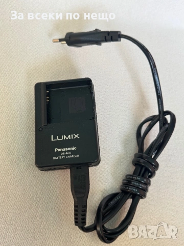 Оригинално зарядно за цифров фотоапарат Panasonic Lumix DE-A60 , за батерии CGA-S009 / DMW-BCF10 / , снимка 2 - Батерии, зарядни - 54674681