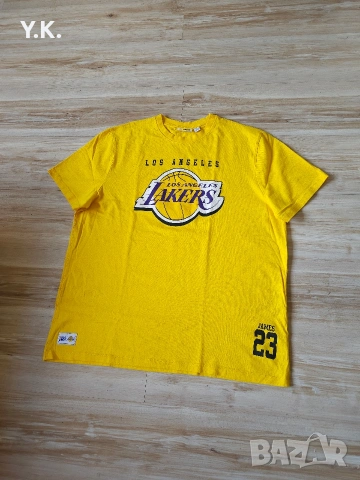 Оригинална мъжка тениска Primark x LA Lakers NBA x LeBron James, снимка 2 - Тениски - 54534860