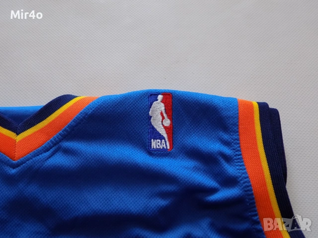 баскетболен потник oklahoma city kevin durant adidas екип блуза тениска фанела худи мъжки оригинал L, снимка 6 - Спортни дрехи, екипи - 39976158