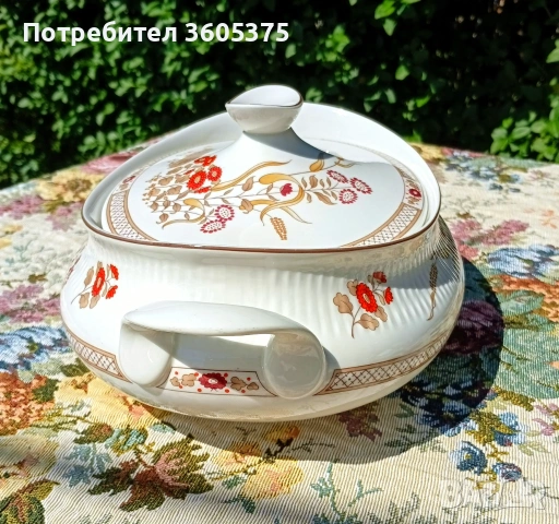 Супник английски порцелан на Royal Dalton , снимка 4 - Сервизи - 54795015