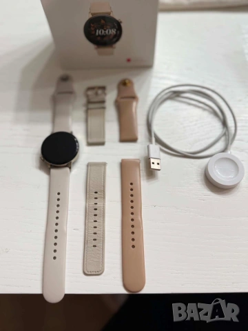 Huawei Watch GT 3 42mm с оригинална кутия, зарядно и каишка, снимка 9 - Дамски - 55153629
