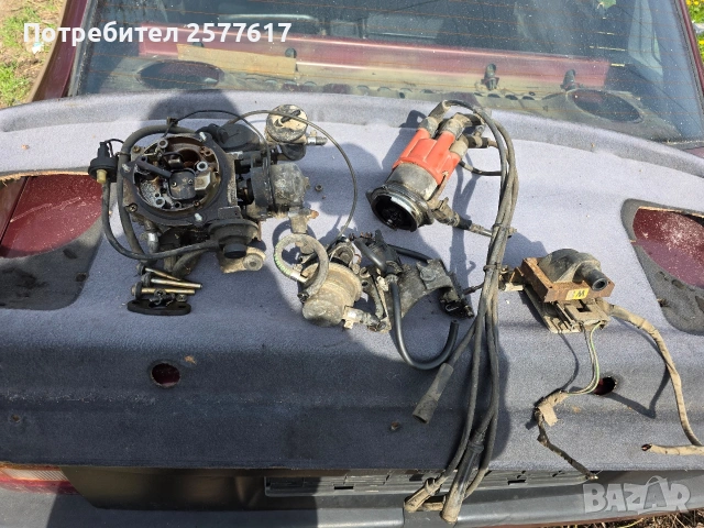Карбуратор,бобина, помпа и делко за Опел вектра А 1.6 si