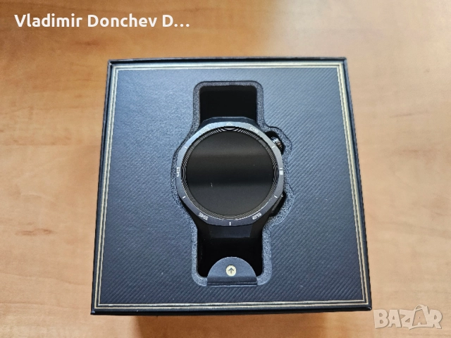 Huawei Watch GT 5 Pro (46mm, Black) - Титаниев корпус, състояние като нов