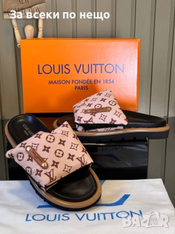 Louis Vuitton Дамски Чехли Луис Витон - Различни Цветове Код SK1586, снимка 6 - Чехли - 54656629