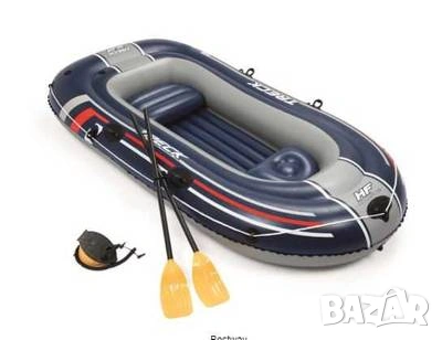 Надуваема лодка 61068 Bestway до 225 кг. 255 x 127 см с гребла и помпа ( нова стока )