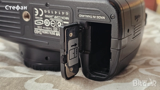 Nikon D40 тяло, снимка 10 - Фотоапарати - 54402278