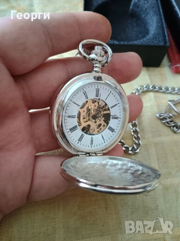 Джобен механичен часовник-28, снимка 6 - Мъжки - 53971783