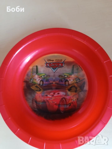  3D пластмасова чиния Cars