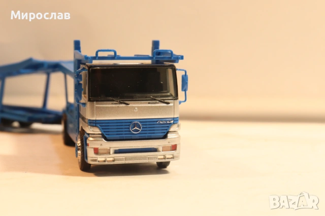 HERPA H0 1/87 MERCEDES ACTROS АВТОВОЗ КАМИОН КОЛИЧКА МОДЕЛ, снимка 5 - Колекции - 54222758