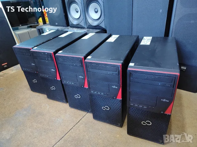 Компютри Fujitsu Esprimo P720 / i3-4130 / работещи (без RAM и HDD) – 5 бр., снимка 2 - Работни компютри - 55697148
