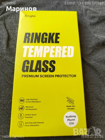 Чисто ново защитно стъкло Ringke Tempered Glass за Nothing Phone (2a)