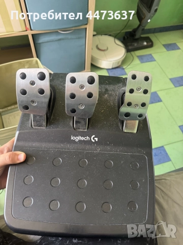 Logitech g29 + Hshifter, снимка 8 - Джойстици и геймпадове - 55446088