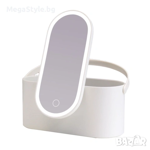 Козметичен куфар с димиращо LED огледало (USB), снимка 4 - Други - 55176526