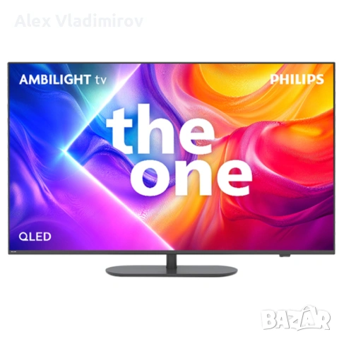 PHILIPS 43PUS9010 4K Ultra HD QLED SMART TV, TITAN OS, 43.0 "