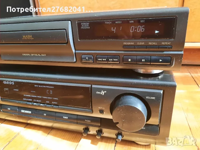 сет Technics SA-EX120 и SL-PG390, снимка 4 - Ресийвъри, усилватели, смесителни пултове - 55435125