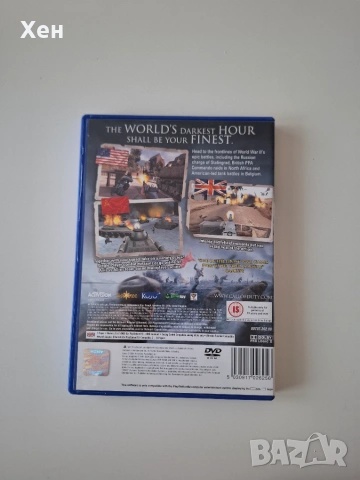 Call of Duty: Finest Hour PS2 Playstation 2, снимка 2 - Игри за PlayStation - 55177050