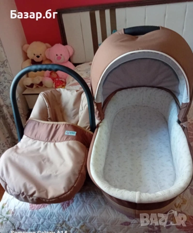 Бебешка количка 3в1 Верди оптима, снимка 2 - Детски колички - 54058152