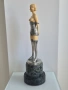 Бруно Зах 1891–1935 Камшикът за езда пластика АРТ ДЕКО Wien, снимка 3